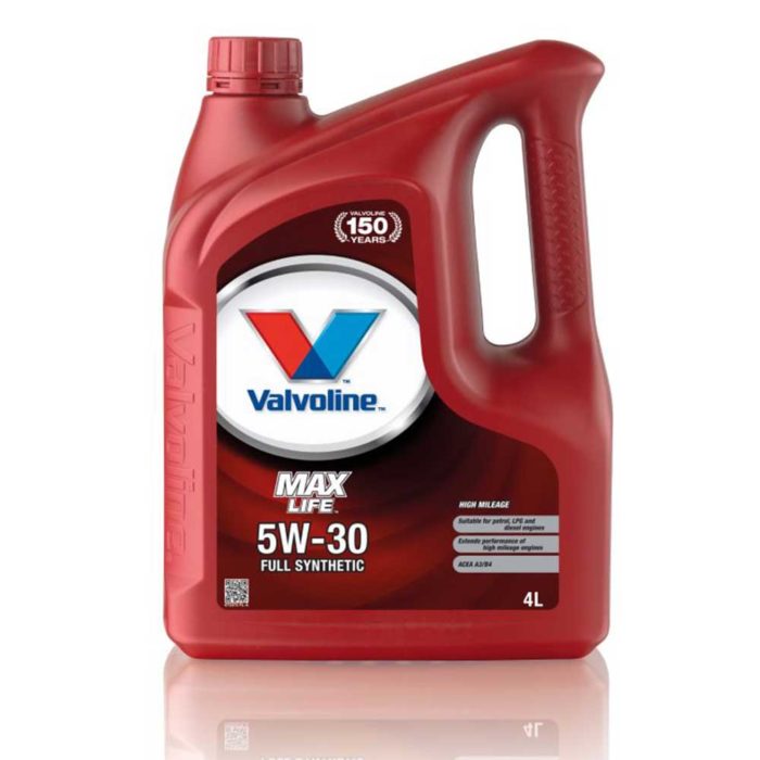 Моторное масло Valvoline MaxLife 5W-30 4L 872370