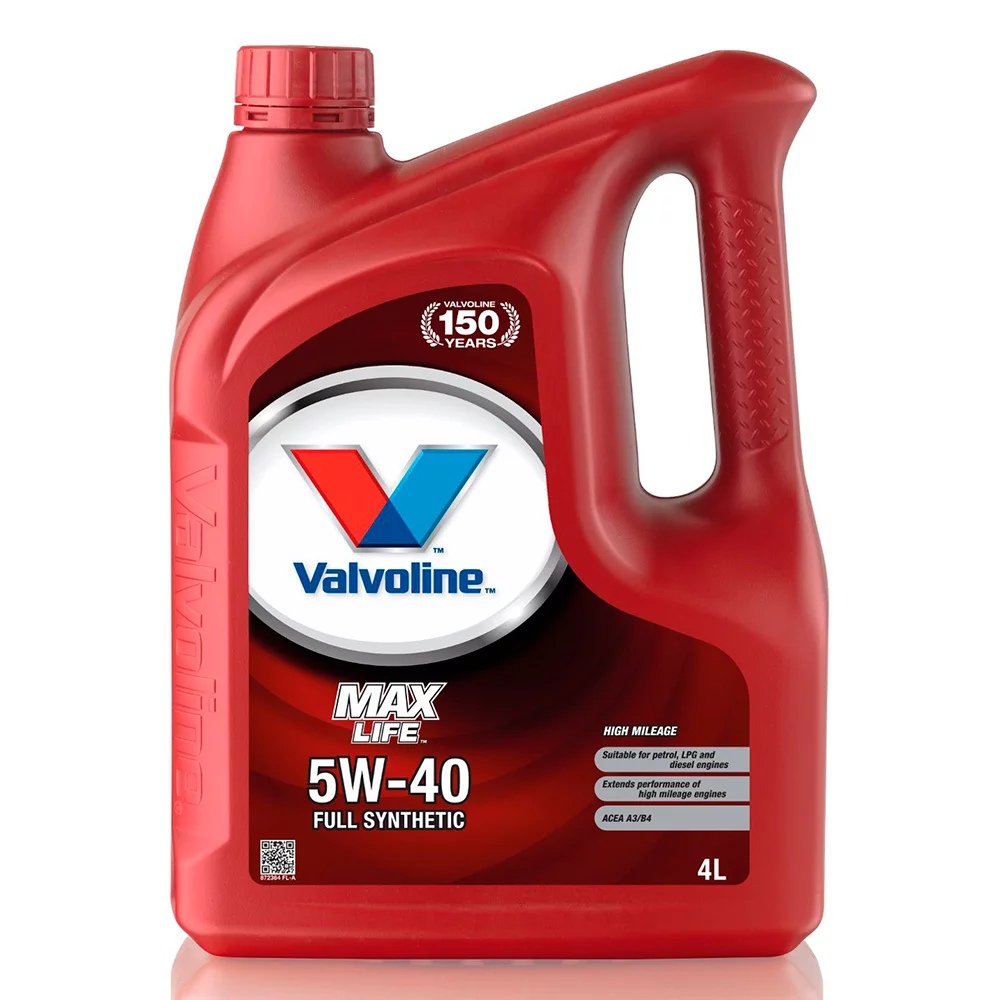 Моторное масло Valvoline MaxLife 5W-40 4L
