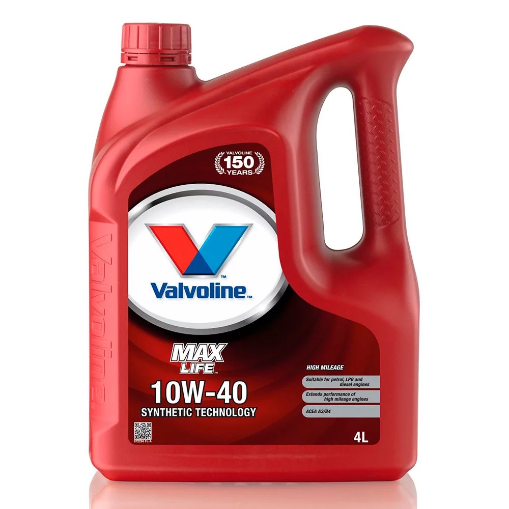 Моторное масло Масло Valvoline MaxLife 10W-40 4L