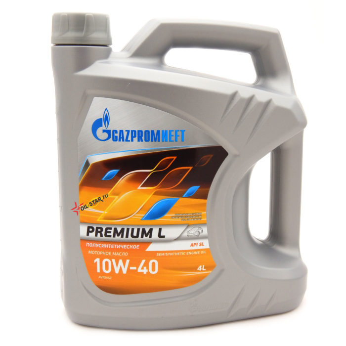 Масло Gazpromneft Premium L 10W-40 4л 253140405